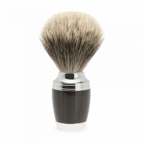 Pamatuf Fine Badger,cu par de bursuc,maner lemn african blackwood - 281H75